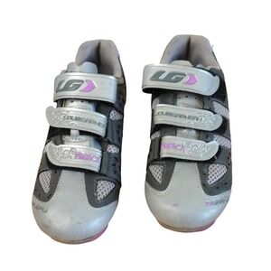 Louis Garneau LG Ergo Air‎ Fresca Cycling Road Bike Shoes Size 6Gray/Black